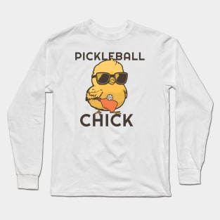 pickleball chick - cool chick Long Sleeve T-Shirt